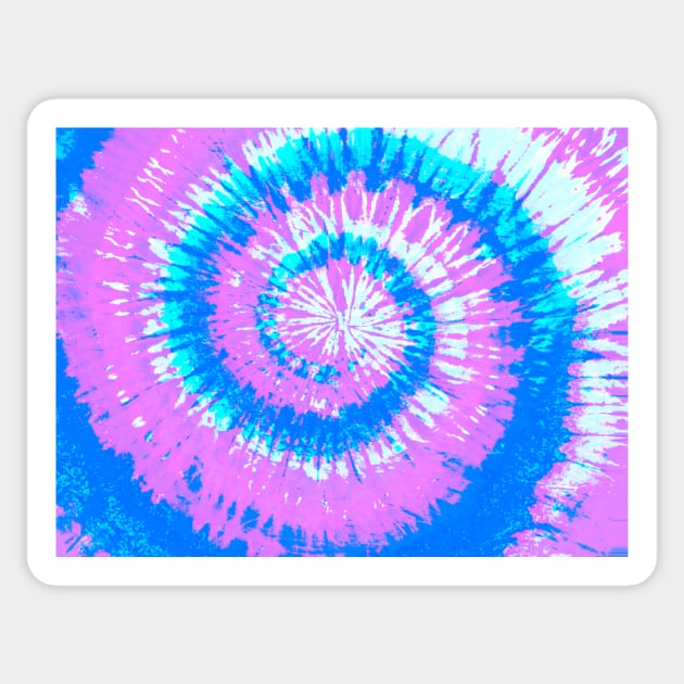 Tie Dye Spiral Sticker by TheRealFG